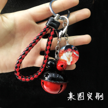 Creative diy keychain custom double-sided photo couple crystal to send male and female friends birthday gift graduation gift