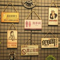 Restaurant wall decoration Burger shop Store in-store barbecue shop Top hotel decoration pendant Tavern Restaurant Bar