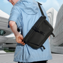 Cross Bag Mens shoulder bag multi-function Tide brand function small satchel sports riding Womens bag summer messenger bag