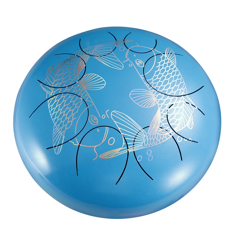 New Luru Ethereal Drum Sekong Lotus Chính hãng Tinh tế như một trống âm thanh Nhạc cụ chuyên nghiệp Daquan Beginner 12 inch 1 - Nhạc cụ dân tộc