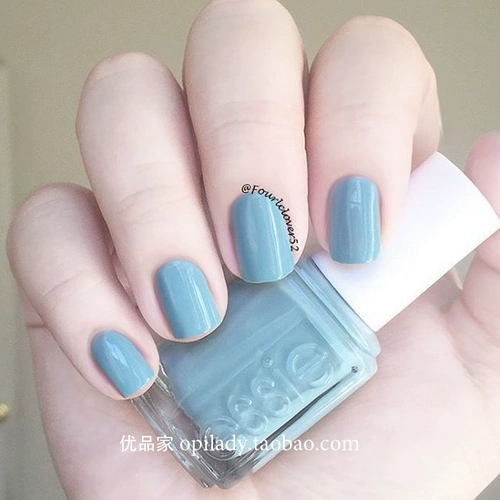 Синий лак для ногтей для маникюра, США, долговременный эффект, 2025 года, без сушки в лампе