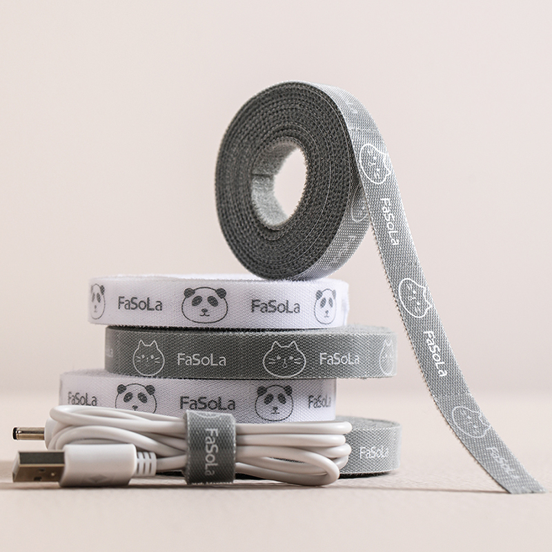 Устройство для хранения кабеля передачи данных, кабельная стяжка на липучке, кабельный органайзер, управление кабелем, с компьютерной прокладкой проводов, фиксированное и организованное