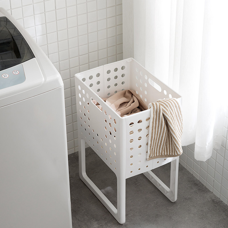 Japanese Dirty Laundry Containing basket Folds Household Dirty Laundry Basket of Laundry Basket Plastic Clothing Barrel Basket Containing Basket