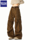 Wassup Tenet American-Style Heavy-Duty Large Pocket Cargo Pants for Men, Autumn 2025 New Loose Casual Long Pants