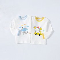Baby autumn clothes one-piece coat baby base shirt cotton spring and autumn children long sleeve T-shirt underwear boys and girls