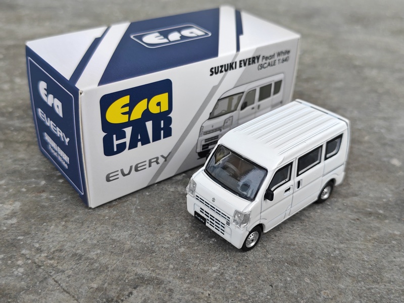 Era Car 1:64 Suzuki Every Pearl White (Pearl White) Era Car 1:64 Suzuki Every Pearl White (Pearl White)