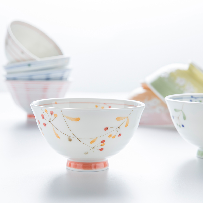 The content of Japanese - style tableware ceramic bowl home eat rice bowls bowl bowls imported from Japan high small bowl