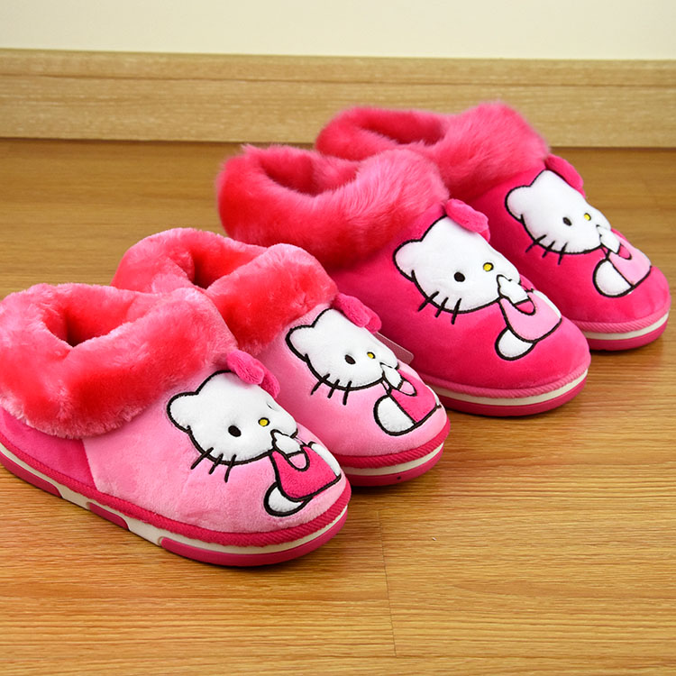 Chaussures hiver enfant en suède HELLO KITTY pour hiver - semelle plastique - Ref 1044202 Image 7