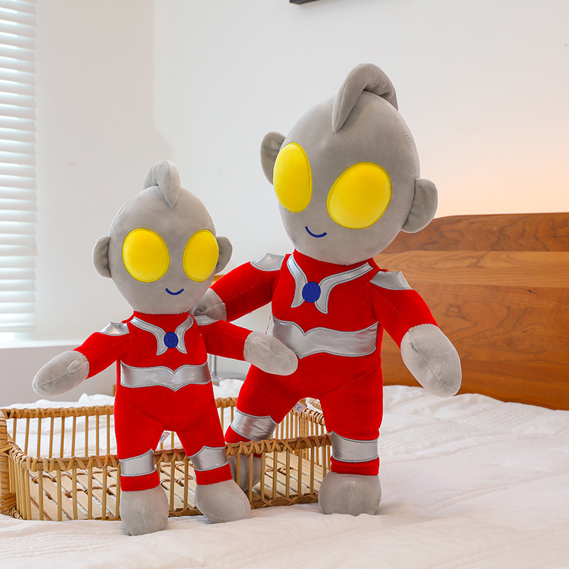 Ultraman Plush Toy Diga Doll Mansero Doll Sleeping Pillow Cloth Doll Birthday Gift for Boys and Girls
