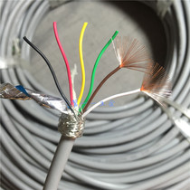 Import Cable Drag Chain 6 Core 0 34 Squared Shield Signal Wire Filament Resistant Soft 0 3 Outer Diameter 6mm