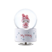 JARLL Sanrio co-branded MyMelody winter warmth crystal ball music box music box