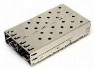 Brand new original SFP Plus (SFP) Cage 1-by-2 Ganged 747540220