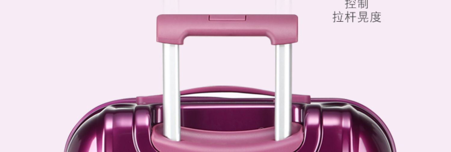 Hanke vali nữ 28 inch trường hợp xe đẩy phổ quát hành lý bánh xe mật khẩu nhỏ hộp màu đỏ - Va li vali túi vải