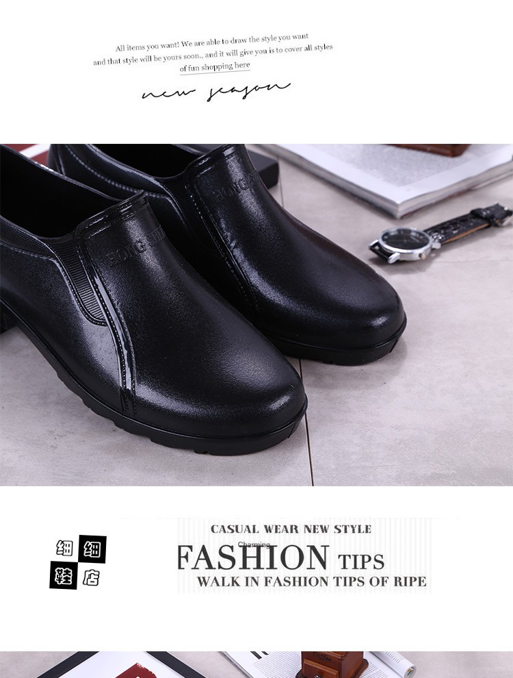 Radic giày chống trượt giày cao su không thấm nước giày cao su không thấm nước - Rainshoes ủng quần lội nước