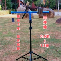 Parrot Xuanfeng Peony Tiger Small Training Landing Four-Two Multipole Active Parrot Bird Station