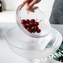 ins Nordic fruit and vegetable salad bowl creative large nice Glass Bowl dessert bowl breakfast oatmeal dish