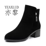 Martens, короткие сапоги, утепленные матовые демисезонные ботинки, туфли, из натуральной кожи