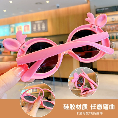 Детские милые солнцезащитные очки для мальчиков на солнечной энергии