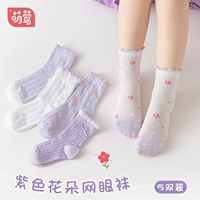 Purple Flowers-5 Dual Pack [2024 Весна и Лето Новая сетка]