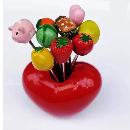 Мультяшная корейская вилка из нержавеющей стали, детский комплект, Южная Корея