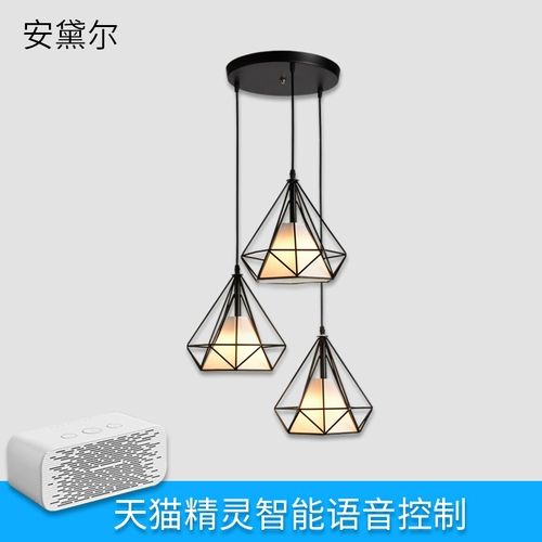 安黛尔 Умная современная и минималистичная барная бриллиантовая подвеска для спальни для гостиной, люстра, скандинавский стиль