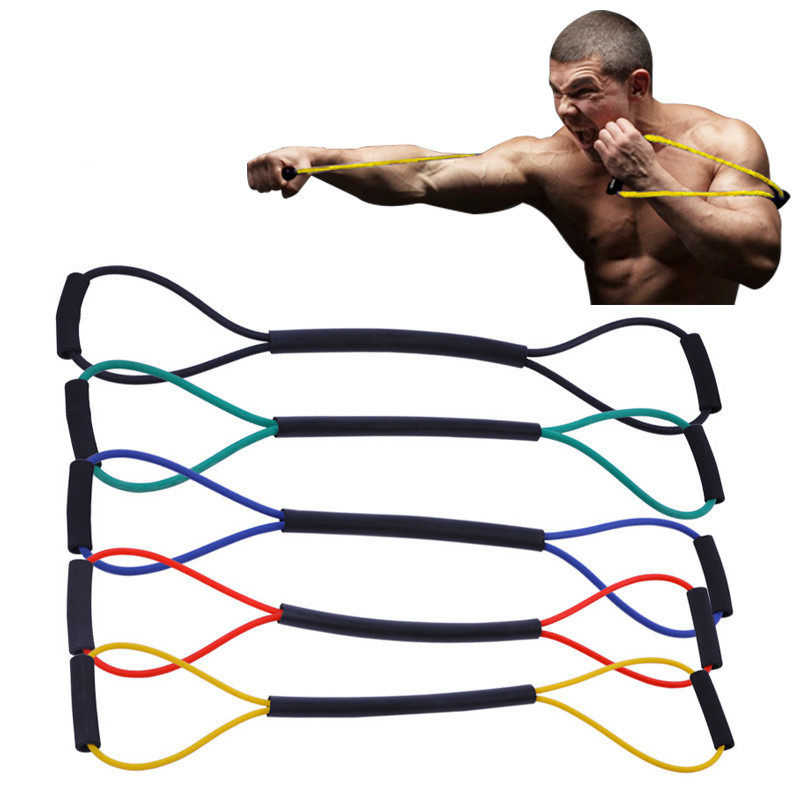 Boxing resistance rope punching speed training empty strike elastic belt Muay Thai Sanda fighting resistance resistance endurance kick boxing equipment