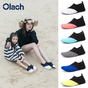 Beach shoes for men and women yoga water park children's shoes and socks upstream swimming shoes soft shoes non-slip anti-cut barefoot skin