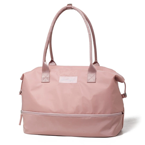 Сумка для путешествий, сумка через плечо, спортивный нейлоновый чемодан для спортзала, водонепроницаемая вместительная и большая льняная сумка