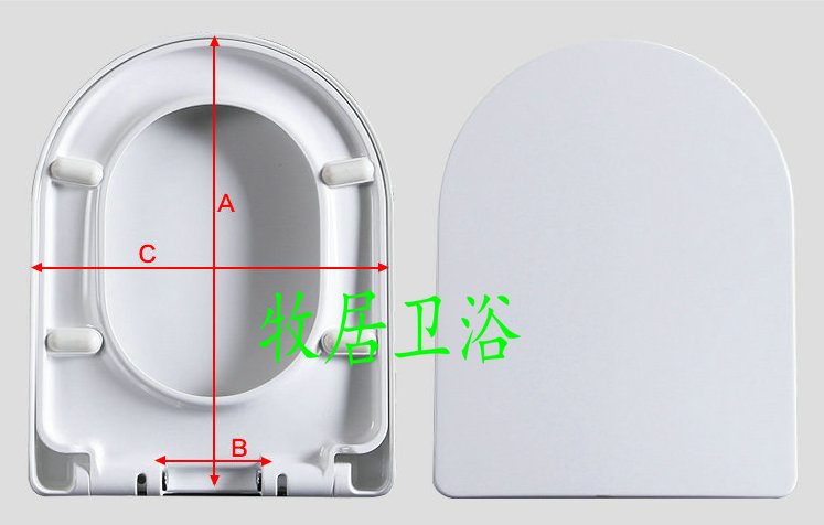 Toilet cover for Tatotao TAITAO Old Toilet Cover U - type UF Sit - seat Toilet - plate Old style cover