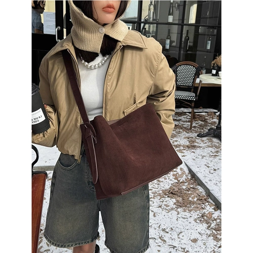 Матовая сумка через плечо, премиум класс