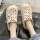 Giày Croc Nữ Mùa Hè Y Tế Mềm Mại Thoáng Khí Áo Khoác Ngoài Thời Trang Đế Dày Chống Trơn Trượt Y Tá Phòng Phẫu Thuật Bao Đầu Croc Giày dép quai trắng