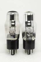 Large Shield Mark Marconi 6X5G tube pair of horseshoe ring