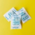 Nhẫn Chaowei Thơm silica gel hút ẩm 1g * 1000 gói Khử mùi Giày da túi hương vị - Trang chủ nước rửa nhà vệ sinh Trang chủ