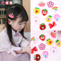 Korean childrens hair accessories cute rabbit posting baby cartoon banghai stickers broken hair stickers do not hurt hair magic stickers headwear
