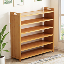 Simple Shoe Rack Son Home Indoor Doorway Shoes containing bedroom Dormitory With Bamboo Shoe Cabinet Dust Resistant Solid Wood Shelve