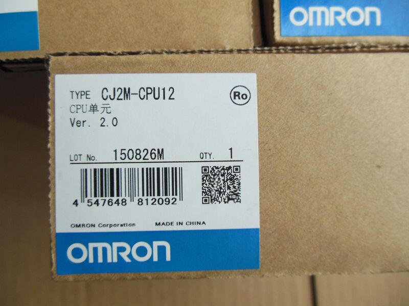 Omron Genuine Cj2M-Cpu12