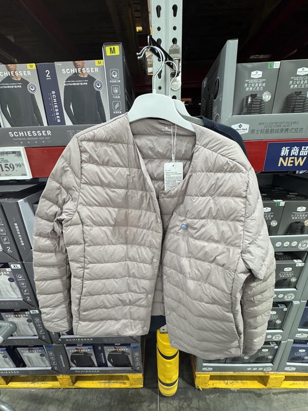 Dalian Sam's Club Genuine Product mm Men's and Women's Lightweight Goose down Portable Jacket down Coat Thin and Lightweight