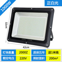 LED Floodlight Outdoor Waterproof Factory Patio Outdoor Lighting Super Bright Spotlight Workshop workshop Floodlight Workshop 1