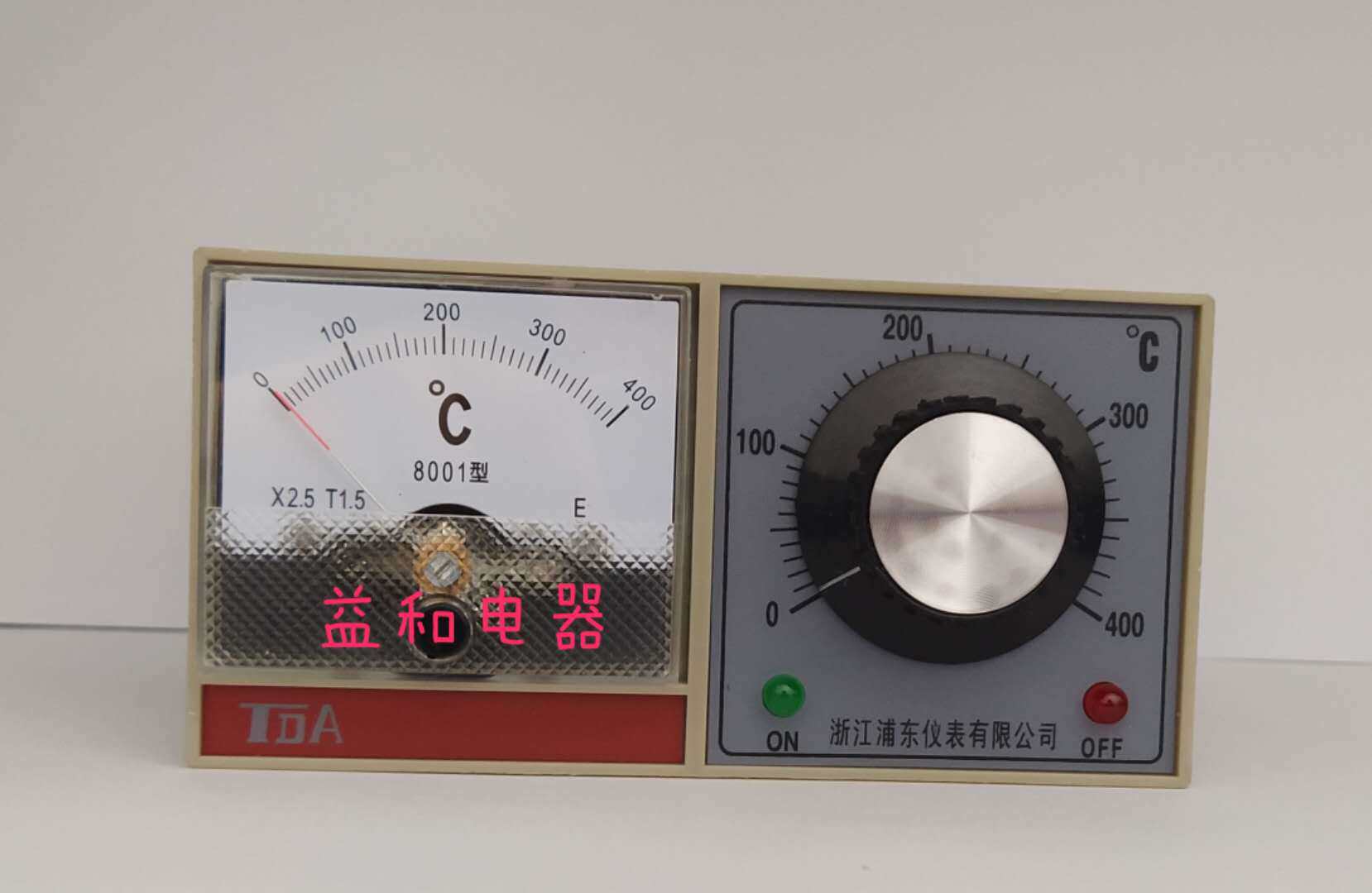Zhejiang Pudong meter Zhongpu TDA-8001H K E type finger-type temperature controller temperature controller
