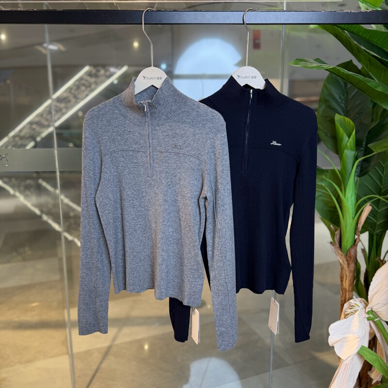 【Mysterious Grace】25 Winter B762 (No Returns or Exchanges if Tags Are Removed) 32.5% Sheep Wool Half-Turtleneck Knit Sweater 【Mysterious Grace】25 Winter B762 (No Returns or Exchanges if Tags Are Removed) 32.5% Sheep Wool Half-Turtleneck Knit Sweater