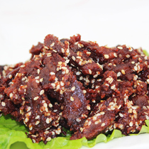 Kaifeng snacks spicy beef jerky 250g beef cooked food spicy beef spicy snacks now vacuum chilled