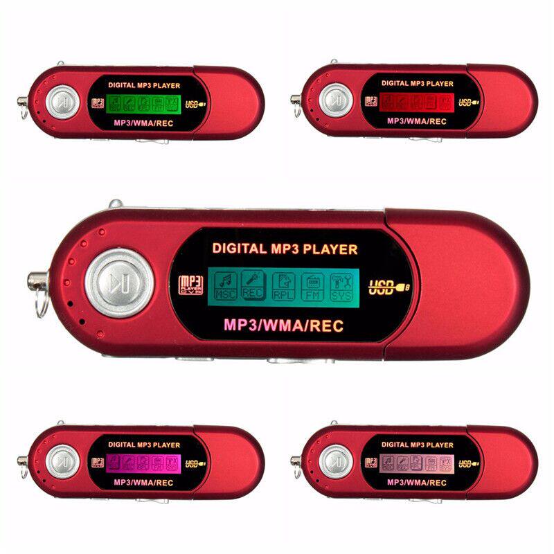 Mini 7 Number of dry battery USB in-line mp3 player with screen students in class with explicit lyrics U disc with body