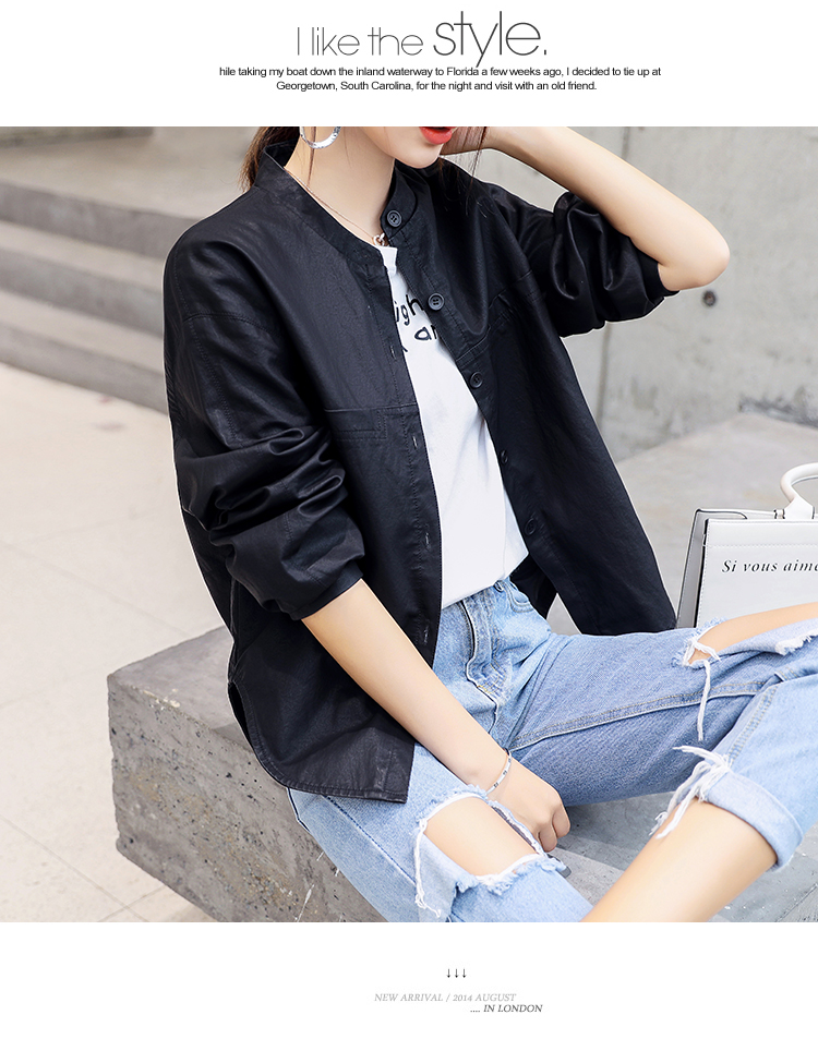 Veste cuir femme en PU - Ref 3331678 Image 10