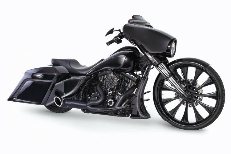 Hareglide Modification Bagger Wind 2-1Freedom Fried Street Exhaust Road King DS Style All-Section Exhaust Cylinder