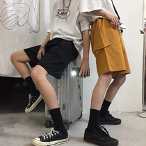 Socks female stockings black ins tide autumn and winter cotton socks medium long tube Street Korean version of pile socks white Japanese short autumn