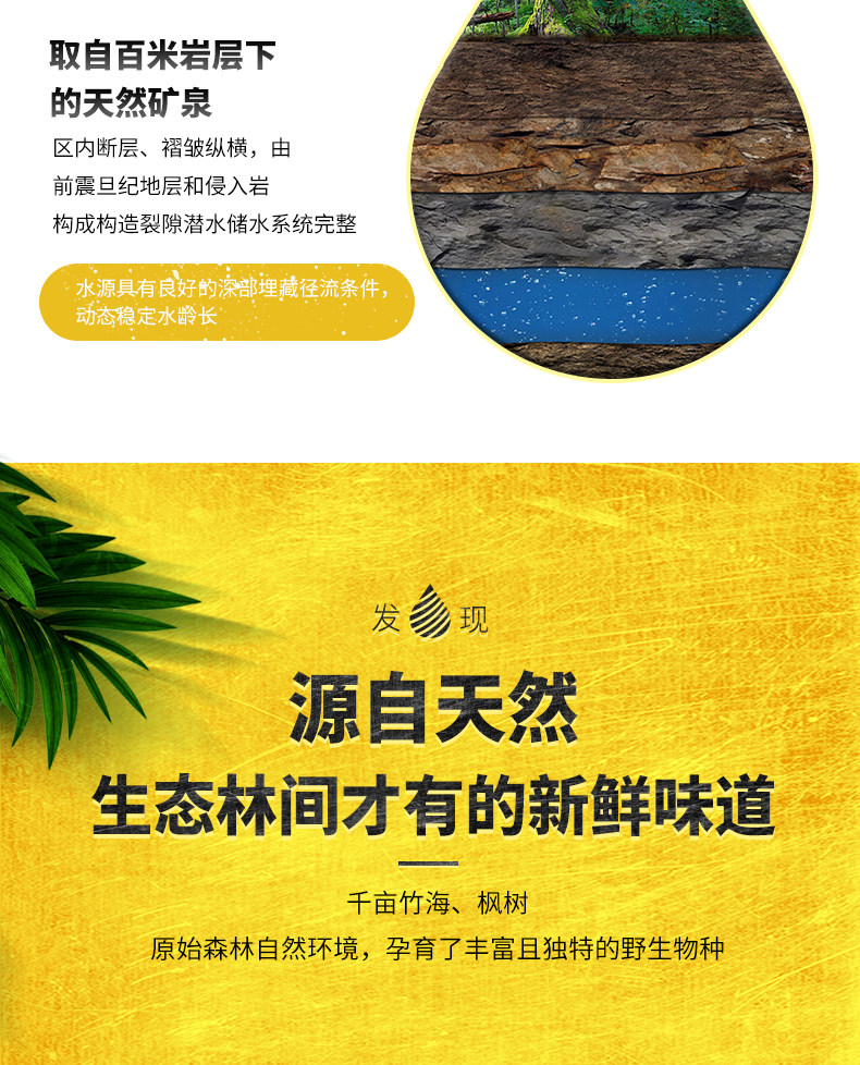 天地精华 弱碱性矿泉 350ml*20瓶 图4