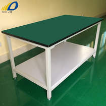 Wende anti-static workbench operation table laboratory inspection table clothing workshop cutting table double-layer assembly table