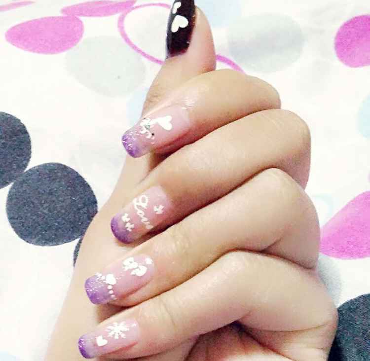 3D móng tay đính nổi stereo khoan khoan sticker công cụ vá thiết lập Giáng sinh bông tuyết nơ báo cọ vẽ nail
