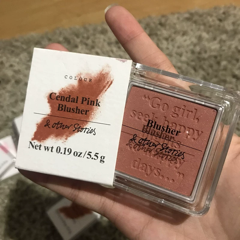 2 miếng trong kho! Những câu chuyện khác đỏ mặt chữ cendal hồng vải nữ - Blush / Cochineal phấn má hồng được ưa chuộng