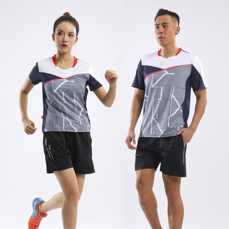 Volleyball clothes suit men and women short sleeves air volleyball ball game training shuttlecock team uniforms customised development ticket